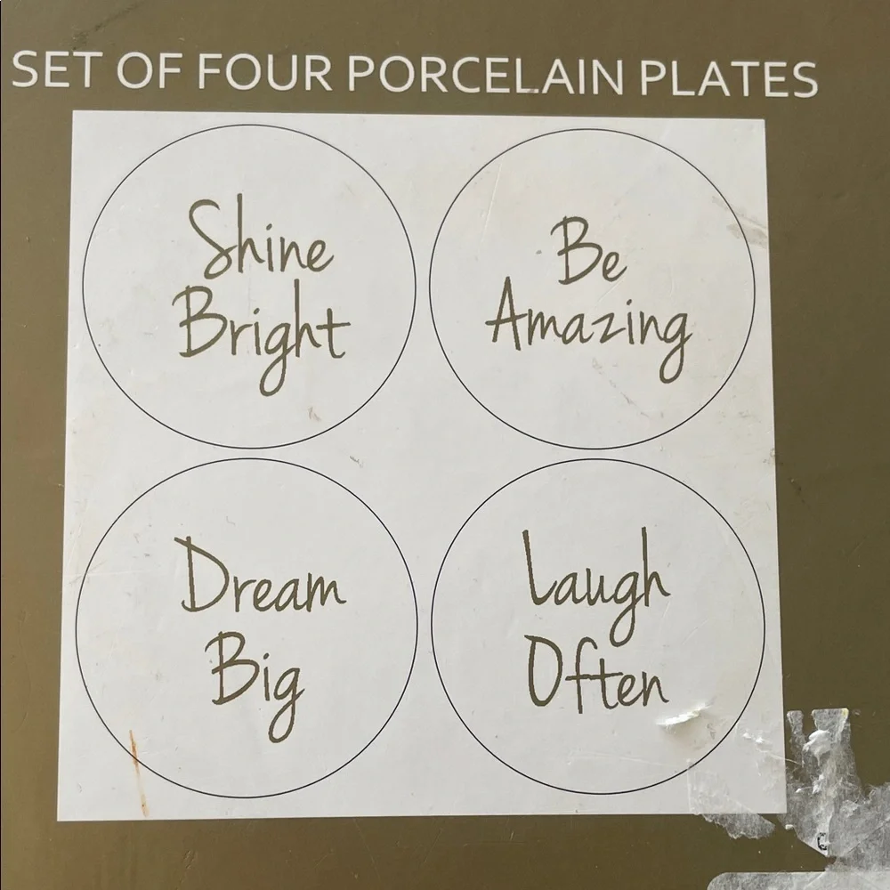 Canapé Plates